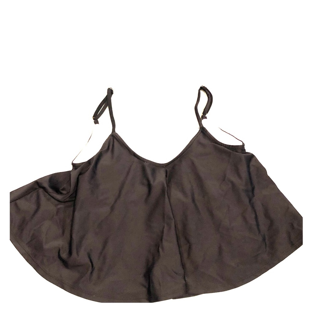 Kortni Jeane swimsuit black swing top